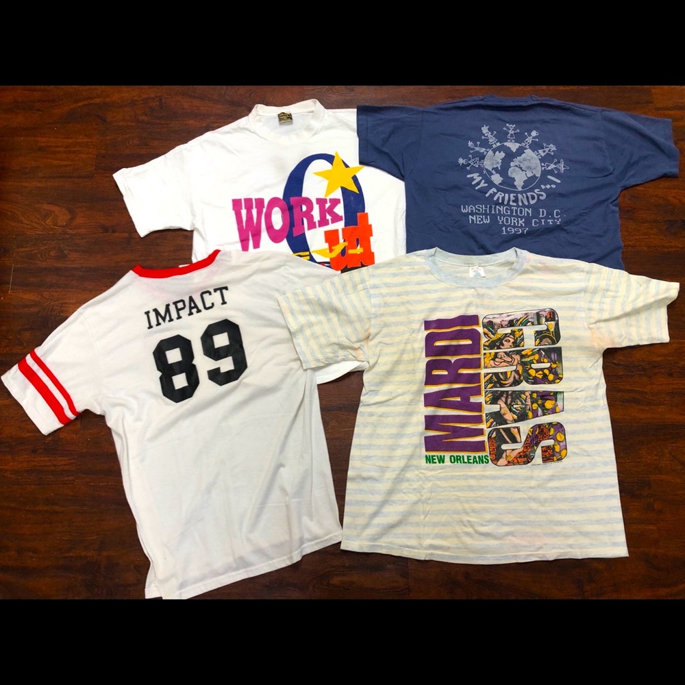 90s shirt bundle L XL
